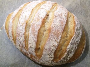 Artisan Loaf Out of the Oven