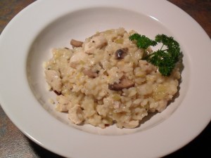 Chicken and lemon risotto
