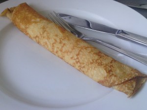 Rolled crepe
