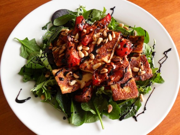 Haloumi Balsamic Salad